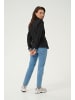 Kaffe Blazer Kinnie Regular fit in Black/Silver Lurex Stripe