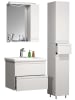 ebuy24 Badmöbelset SiloraL Weiß 90 x 46 cm
