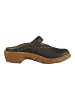El Naturalista Clogs in Schwarz