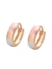 faina Women Huggie Earrings in Rose Gold