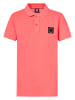 Petrol Industries Klassisches Poloshirt Azurean in Rosa