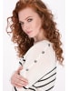 DreiMaster Vintage Women Pullover in offwhite black