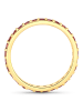 Rafaela Donata Ring Sterling Silber Rhodolith in gelbgold