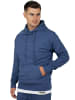 Reichstadt Herren Regular Fit Hoodie Marken-Stick in Dark Blue