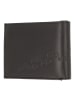 oxmox Leather Geldbörse RFID Schutz Leder 11 cm braun-footsteps 2.0