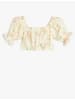 KOTON Bluse in Rosa Gemustert