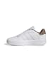 adidas Sneaker COURT PLATFORM in ftwwht/ftwwht/goldmt