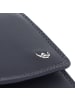 Golden Head Polo Geldbörse RFID Schutz Leder 17.5 cm in marineblau