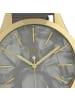 Oozoo Analog-Armbanduhr Oozoo Timepieces grau groß (ca. 45mm)
