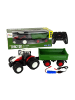 Wisam® RC Traktor mit Anhänger 1:24 Rot Grün