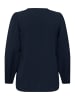 KAFFE curve Langarm-Bluse KClunda Regular fit in Midnight Marine