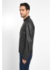 LOUIS SAYN Lederjacke Leather in BLACK