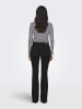 ONLY Flared fit jeans in Black Denim