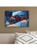 MuchoWow Leinwand Bilder Anthrazit