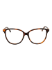 Guess Damen Optische Fassungen Katzenauge Braun