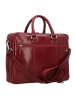 Leonhard Heyden Cambridge Aktentasche Leder 40 cm Laptopfach rot
