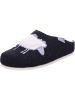 Tofee Pantoffel in schwarz