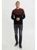 BLEND Strickpullover BHTjerik 20715520 ME Strickpullover mit Muster in nachtschwarz