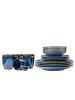gipfelstück Kombiservice, Steinzeug Eisfall in Blau