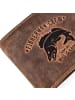 Greenburry Karpfen Geldbörse Leder 12.5 cm brown 2