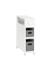 SoBuy Toilettenkabinett in Reinweiß - (W) 20 x (H) 70 x (L) 60 cm