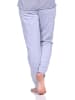 NORMANN Schlafanzug Pyjama Hose lang Mix & Match in Grau