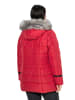 Ulla Popken Steppjacke in rubinrot
