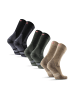 DANISH ENDURANCE Socken Classic Hiking Crew in beige green black
