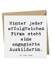 Mr. & Mrs. Panda Deluxe Karte Spruch Engagierte Ausbilderin mit ... in Weiß