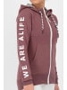 alife and kickin Sweatshirt JessyAK in plum