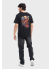 OLDSKULL T-Shirt Wrldvibe Tentacle Spectacle Logo Graphic in Black