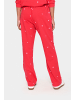 SAINT TROPEZ Casual Hose DagnaSZ Gerade Passform in Viva Magenta Bonbon Harts