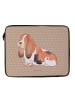 Mr. & Mrs. Panda Notebook Tasche Hund Basset Hound ohne Spruch in Hundeglück