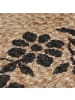 KADIMA DESIGN Nachhaltiger Jute-Teppich mit floralem Druck