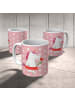 Mr. & Mrs. Panda Becher Einhorn Dame ohne Spruch in Rot Pastell