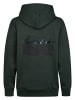 Petrol Industries Lockerer Hoodie in Steelrun in Grün