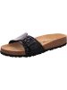 Tamaris Bio-Pantolette in schwarz