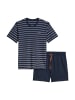 Marc O'Polo Pyjama classic in black iris stripe/black iris 2