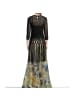 Zimerman Schwarz Viskose Casual Kleid