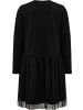 Hummel Kinder-Maxikleid "Hmlcole Dress L/S" in Schwarz