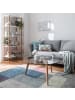home24 home24 Couchtisch (1er Set) - Eiche - Sicherheitsglas & Massivholz Eiche - 90.0 x 45.0 x 90.0 cm in Eiche