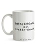 Mr. & Mrs. Panda Tasse Kinder Energiebündel mit Spruch in Weiß