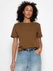 SASSYCLASSY Rundhals T-Shirt in Khaki