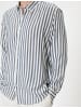 KOTON Shirt in Marineblau Gestreift