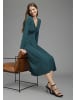 Laura Scott Jerseykleid in petrol
