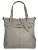 Cluty Shopper echt Leder in grau