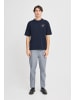 CASUAL FRIDAY Rundhalsshirt CFARCHER print in Blau
