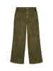 Vero Moda MARGOT HR WIDE CORDUROY PANTS in Grape Leaf