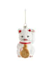 Butlers Baumhänger HANG ON Glückskatze in Weiß