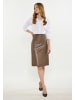 DreiMaster Damen Rock in Taupe